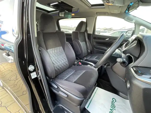 トヨタ アルファード S Aパッケージ 宮崎県 2019(令1)年 8.3万km ブラック ALPINE11インチナビ（フルセグTV/CD/DVD/BT/USB）/ツインムーンルーフ/モデリスタエアロ/モデリスタマフラー/インテリジェントクリアランスソナー/フリップダウンモニター/レーダークルーズコントロール/両側パワースライドドア/ETC/バックカメラ/ブラインドスポットモニター/レーントレーシングアシスト/パーキングサポートブレーキ/プリクラッシュセーフティ/オートライト/オートハイビーム/LEDヘッドライト/フォグランプ/プッシュスタート/スマートキー/純正18インチAW