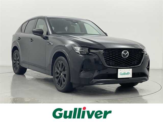 マツダ ＣＸ－６０ ＰＨＥＶ プレミアムスポーツ 熊本県 2023(令5)年 1.9万km ジェットブラックマイカ 純正ナビ/サンルーフ/ビルトインETC２．０/BOSEサウンドシステム/シートヒーター・シートベンチレーション/パワーバックドア/スマートブレーキサポート/360°ビューモニター/前側方接近車両検知/ブラインドスポットモニタリング/後側方接近車両検知/車線逸脱警報システム/レーンキープアシスト/交通標識認識システム/レーダークルーズコントロール/置くだけ充電/純正２０インチアルミホイール