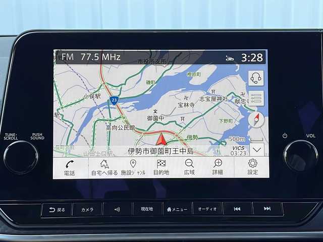 日産 ノート X 三重県 2021(令3)年 0.7万km オーロラフレアブルーパール 純正ナビ（AM/FM/TV）/全周囲モニター/フルセグTV/コーナーセンサー/前方ドライブレコーダー/ハンドル支援/デジタルインナーミラー/ビルトインETC2.0 /ワイヤレス充電器/ステアリングリモコン/スペアキー/レーダークルーズコントロール/USB・タイプC給電ポート/純正ホイールキャップ/電子パーキング/電動格納ミラー/禁煙車