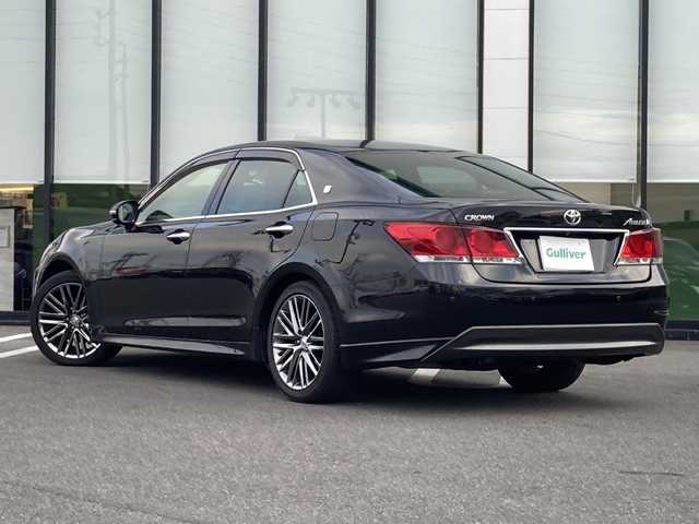 トヨタ クラウン アスリート S 岐阜県 2013(平25)年 4.2万km プレシャスブラックパール 登録時走行距離：41933km/禁煙車/純正8インチナビ/（CD/DVD/Bluetooth/フルセグTV/HDD)/バックカメラ/コーナーセンサー/クルーズコントロール/ドライブレコーダー/ETC/パワーシート/純正18インチアルミホイール/純正フロアマット/横滑り防止装置/オートライト/オートエアコン/HIDヘッドライト/スマートキー/スペアキー有/プッシュスタート/電動格納ミラー