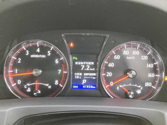 トヨタ クラウン アスリート S 岐阜県 2013(平25)年 4.2万km プレシャスブラックパール 登録時走行距離：41933km/禁煙車/純正8インチナビ/（CD/DVD/Bluetooth/フルセグTV/HDD)/バックカメラ/コーナーセンサー/クルーズコントロール/ドライブレコーダー/ETC/パワーシート/純正18インチアルミホイール/純正フロアマット/横滑り防止装置/オートライト/オートエアコン/HIDヘッドライト/スマートキー/スペアキー有/プッシュスタート/電動格納ミラー