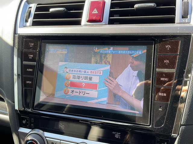 スバル アウトバック リミテッド 新潟県 2015(平27)年 7.2万km クリスタルブラックシリカ 4WD/純正HDDナビ:CN-LR800D/バックカメラ/レーダークルーズコントロール/ステアリングスイッチ/レザーシート/前席パワーシート/全席シートヒーター/運転席メモリーシート/電動リアゲート/ステアリングスイッチ/パドルシフト/LEDヘッドライト/ルーフレール