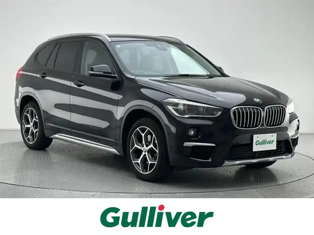 ＢＭＷ Ｘ１ xDrive 18d xライン 兵庫県 2017(平29)年 8.6万km 黒 純正メモリナビ(CD/USB/AUX/Bluetooth)/バックカメラ/ETC/前後ドライブレコーダー/オートクルーズコントロール/シートヒーター/パワーシート/パワーバックドア/社外レーダー/ルーフレール/前後コーナーセンサー/電子パーキングブレーキ/オートライト/LEDヘッドライト/純正アルミホイール