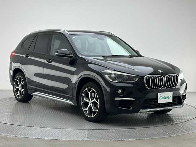 ＢＭＷ Ｘ１ xDrive 18d xライン 兵庫県 2017(平29)年 8.6万km 黒 純正メモリナビ(CD/USB/AUX/Bluetooth)/バックカメラ/ETC/前後ドライブレコーダー/オートクルーズコントロール/シートヒーター/パワーシート/パワーバックドア/社外レーダー/ルーフレール/前後コーナーセンサー/電子パーキングブレーキ/オートライト/LEDヘッドライト/純正アルミホイール