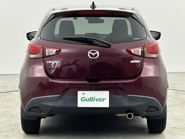 マツダ デミオ XDテーラードブラウン 福岡県 2017(平29)年 3.2万km ディープクリムゾンマイカ 純正メーカーナビ（ＢＴ，フルセグＴＶ）　/全方位カメラ　/ＥＴＣ　/前方ドライブレコーダー　/ＡＣＣ　/コーナーセンサー　/ＳＣＢＳ　/レーンキープ　/ＢＳＭ　/ＭＴモード付　/シートヒーター　/純正１６インチＡＷ　/ＬＥＤ