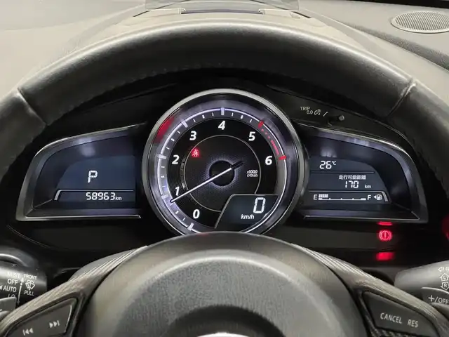 マツダ ＣＸ－３ XD ツーリング 三重県 2015(平27)年 5.9万km ソウルレッドプレミアムメタリック 1.5L ディーゼルターボ/2WD/MTモード付フロア6AT/BOSEサウンドシステム/純正 7インチナビ/（FM/AM/aha/Stitcher/Bluetooth/USB/【OP】CD/AUX/DVD/TV）/バックカメラ/ドライブレコーダー 前方/ETC/安全/・スマートシティブレーキサポート（SCBS）/・ブラインドスポットモニタリング（BSM：リヤクロストラフィックアラート機能付）/・AT誤発進抑制制御/・TRC　トラクションコントロールシステム/装備/・クルーズコントロール/・ハーフレザーシート/・オートエアコン/・オートライト/・LED ヘッドライト/・レインセンサーワイパー（オートフロントワイパー）/・パドルシフト/・ステアリングスイッチ/・プッシュスタート/・純正18inAW/・保/取/・予備スマートキーx1/など