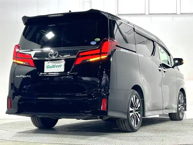 トヨタ アルファード S Cパッケージ 大阪府 2019(平31)年 4.5万km ブラック JBLサウンド 純正9incナビTV 360カメラ フリップダウンモニター 三眼LED パワーシート/ヒーター/エアコン ステアリングヒーター 電動リアゲート レーダーC 衝突軽減B レーンアシスト BSM 前後ドライブレコーダー