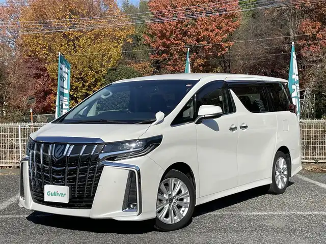 トヨタ アルファード S 埼玉県 2020(令2)年 3.4万km ホワイトパールクリスタルシャイン ワンオーナー車/セーフティセンス/純正９型ナビTV/純正フリップダウンモニター/バックカメラ/ビルトインETC/両側パワースライドドア/LEDヘッドライト/クリアランスソナー/純正１８インチアルミ/レーダークルーズコントロール/衝突軽減ブレーキ/革調シートカバー/プッシュスタート/スマートキー/走行３３６８０キロ/保証書付整備手帳/取扱説明書