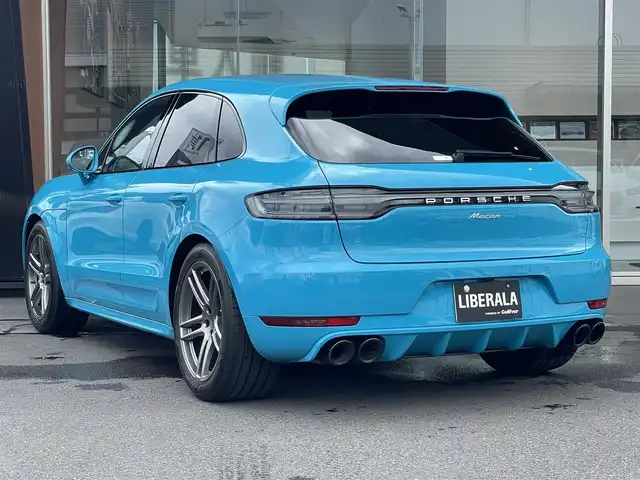 ポルシェ マカン 鹿児島県 2019(令1)年 4.5万km 青 禁煙車/純正ナビ/バックカメラ・サイドカメラ・全周囲カメラ/ETC/マイアミブルー/スポクロ/アダプティブエアサス/スポーツデザインパッケージ/20インチマカンターボホイール/スポーツテールパイプ/ティンテッドLEDテールライト/シートヒーター/エントリードライブ/パワーステアリングプラス