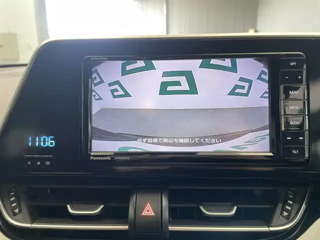 トヨタ Ｃ－ＨＲ G 鹿児島県 2018(平30)年 5万km ブラックマイカ 社外SDナビ　（フルセグTV Bluetooth CD DVD ）/バックカメラ　/トヨタセーフティセンス　/アダプティブクルーズコントロール　/レーンキープアシスト　/オートハイビーム/ビルトインETC/ハーフレザーシート/DN席シートヒーター/LEDヘッドライト/純正アルミホイール