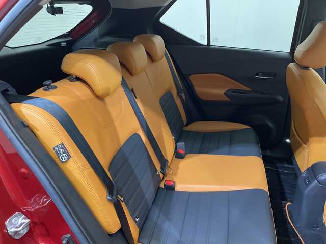 日産 キックス X ツートーンインテリアED 愛媛県 2020(令2)年 5.5万km ラディアントレッド/ピュアブラック 2トーン 純正9インチナビ/フルセグTV　Bluetooth/プロパイロット/アラウンドビューモニター/シートヒーター/ハンドルヒーター/デジタルインナーミラー/電子パーキングブレーキ/ステアリングリモコン/ETC/スマートキー