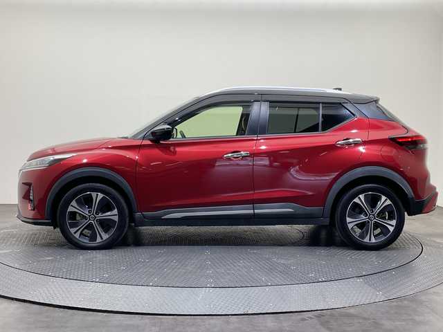 日産 キックス X ツートーンインテリアED 愛媛県 2020(令2)年 5.5万km ラディアントレッド/ピュアブラック 2トーン 純正9インチナビ/フルセグTV　Bluetooth/プロパイロット/アラウンドビューモニター/シートヒーター/ハンドルヒーター/デジタルインナーミラー/電子パーキングブレーキ/ステアリングリモコン/ETC/スマートキー