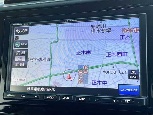 ホンダ シャトル ハイブリッド ホンダセンシング 岐阜県 2022(令4)年 3.6万km ルナシルバーM 禁煙車/社外ナビ/AM/FM/BT/クルーズコントロール/レーンキープアシスト/衝突軽減ブレーキ/バックカメラ/ドライブレコーダー/ビルトインETC/純正フロアマット/ドアバイザー/プッシュスタート/ヘッドライトレベライザー/オートエアコン/オートライト/オートハイビーム/スマートキー