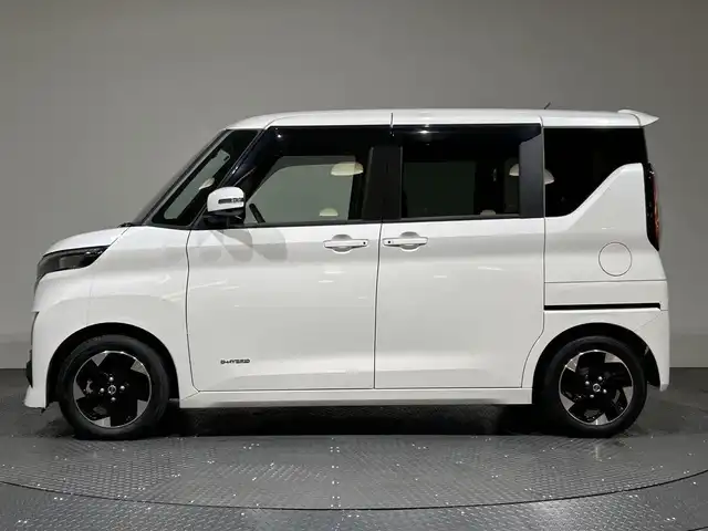 日産 ルークス HWS X プロパイロットED 愛媛県 2021(令3)年 2.4万km ホワイトパール 純正9型ナビ/(Bluetooth/フルセグ)/全周囲カメラ/プロパイロット/両側電動スライド/純正ドライブレコーダー/衝突被害軽減ブレーキ/前後コーナーセンサー/レーンキープアシスト/ビルトインETC/ステアリングスイッチ/オートホールド/ステアリングスイッチ/オートマチックハイビーム/オートライト/スペアキー/取扱説明書/保証書