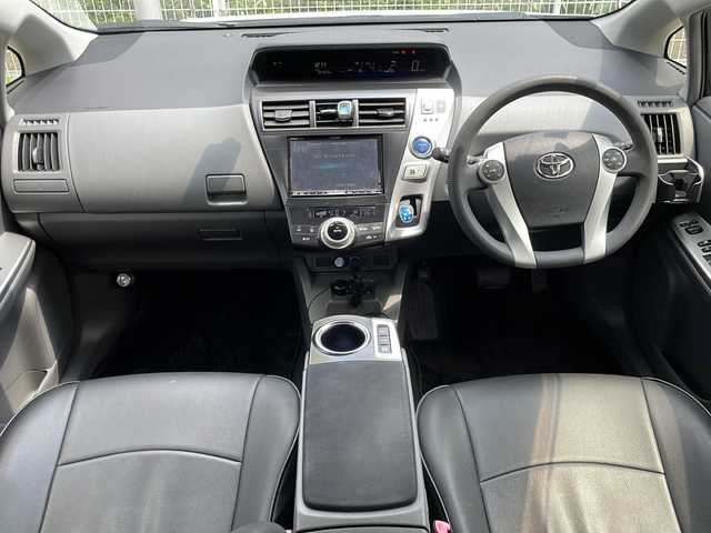 トヨタ プリウス α S 兵庫県 2014(平26)年 3.1万km ホワイトパールクリスタルシャイン アルパイン8型ナビ/CD/DVD/Bluetooth/フルセグTV/バックカメラ/ETC/前後ドライブレコーダー/社外エアロ/社外フロアマット/社外シートカバー/社外20インチAW/ローダウン/ドアバイザー/保証書/取説/スペアキー1本