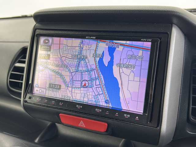 ホンダ Ｎ ＢＯＸ G SSパッケージ 福井県 2013(平25)年 6.5万km プレミアムホワイトパール 社外SDナビ 型式：AVN-V02/（FM/AM/BT/TV/CD/DVD/AUX）/両側パワースライドドア/純正アルミホイール/純正フロアマット/社外ETC/ABS/横滑り防止装置/スマートキー