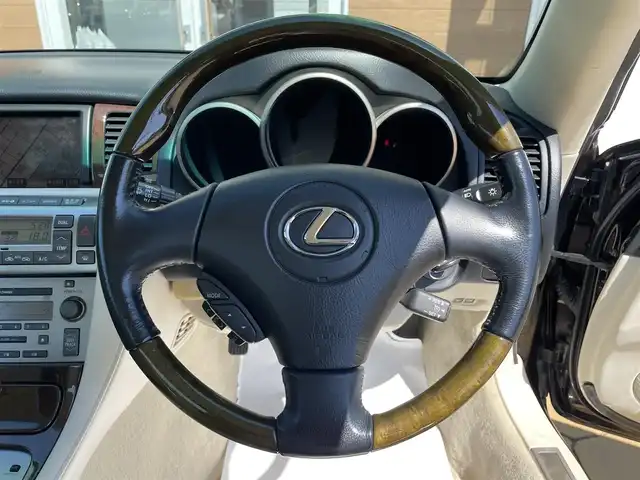 レクサス ＳＣ 430 宮崎県 2008(平20)年 8.7万km ブラキッシュレッドマイカ マークレビンソンサウンドシステム/純正HDDナビ/（AM/FM/CD/MD)/ホワイトレザーシート/シートヒーター/パワーシート/ETC/クルーズコントロール/キセノンヘッドライト/フォグランプ/純正18インチAW