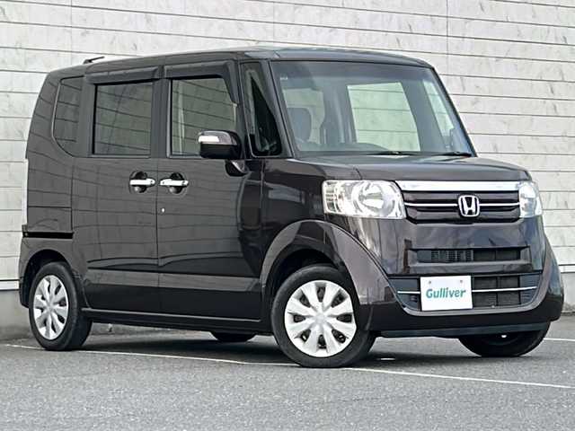 ホンダ Ｎ ＢＯＸ G SSパッケージ 茨城県 2016(平28)年 5.7万km プレミアムディープモカパール 社外メモリナビ【CN-RS02D】/(地デジTV・CD・DVD・BT・ラジオ再生)/片側パワースライドドア/シートヒーター/ETC/バックカメラ/フロアマット