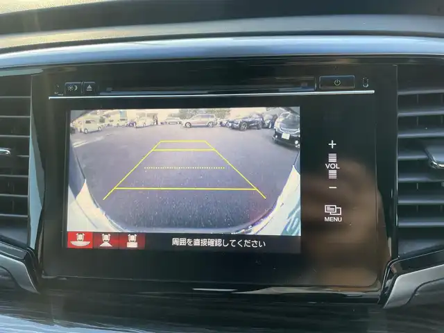 ホンダ オデッセイ アブソルート 島根県 2015(平27)年 7.2万km ホワイトオーキッドパール 純正ＳＤナビ・フルセグTV/ＤＶＤ再生・Ｂｌｕｅｔｏｏｔｈ　/純正フリップダウンモニター　/バックカメラ/ビルトインＥＴＣ　/両側パワースライドドア　/アダプティブクルーズコントロール　/衝突軽減ブレーキ　/レーンアシスト　/純正LEDヘッドライト/純正アルミホイール/純正フロアマット