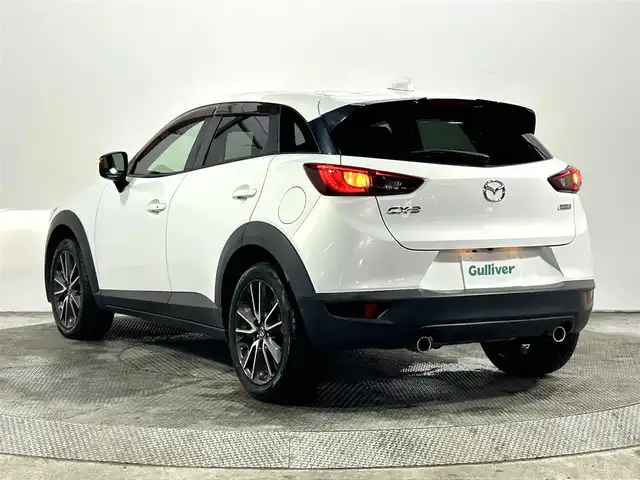 マツダ ＣＸ－３ XD ツーリング 大阪府 2015(平27)年 4.3万km クリスタルホワイトパールマイカ 黒革シート 純正ナビ(フルセグ/DVD再生/Bluetooth) Bカメラ ETC 衝突軽減 クルコン BSM アイドリングストップ オートライト スマートキー プッシュスタート ドラレコ