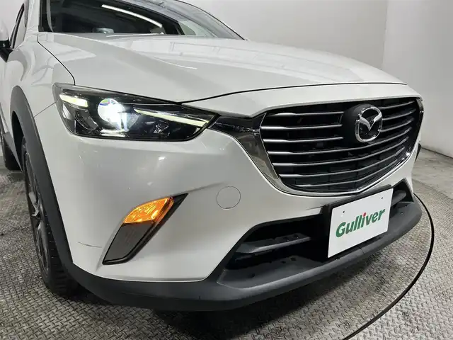 マツダ ＣＸ－３ XD ツーリング 大阪府 2015(平27)年 4.3万km クリスタルホワイトパールマイカ 黒革シート 純正ナビ(フルセグ/DVD再生/Bluetooth) Bカメラ ETC 衝突軽減 クルコン BSM アイドリングストップ オートライト スマートキー プッシュスタート ドラレコ