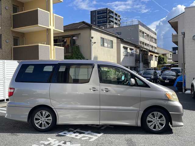 トヨタ アルファード Ｖ AS プレミアム アルカンターラ 広島県 2004(平16)年 15.3万km グレーM /登録時走行距離/　　　　　　　152244キロ/純正ナビ/バックカメラ/地デジ/両側パワースライドドア/スペアキー×１/ETC/新車時整備手帳/　　【保証書】/取扱説明書/