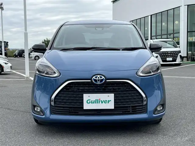 トヨタ シエンタ ハイブリッド G セーフティエディションⅡ 奈良県 2021(令3)年 1.5万km グレイッシュブルー 純正9インチナビ（NSZT-Y68T）/（フルセグ/BT/CD/DVD）/レーダークルーズコントロール/バックカメラ/前後コーナーセンサー/プリクラッシュセーフティ/レーンキープアシスト/両側パワースライドドア/前席シートヒーター/前方ドライブレコーダー/ETC/オートライト/ステアリングスイッチ/ADVAN Racing17インチAW