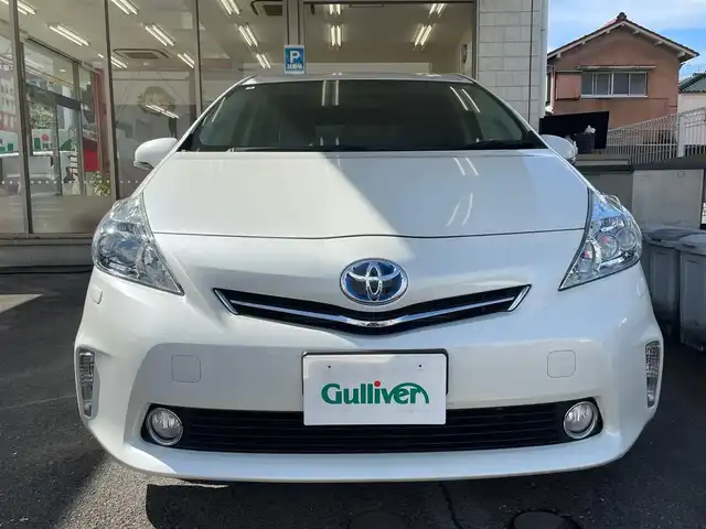 トヨタ プリウス α G 愛知県 2012(平24)年 13.7万km ホワイトパールクリスタルシャイン /当店買取/禁煙/1オーナー/5人乗り//純正ナビNHZD-W62G//HDD/CD/フルセグTV/SD/ Bluetooth//バックカメラ//LEDヘッド/Aライト//クルーズコントロール//カーテンエアバック//ビルトインETC//リヤスポ//保証書/取説/スペアキー//純正Fマット/ドアバイザー//H25/26/28/29/30/31年//R/1/2/3/4/5/6/7年ディーラー記録簿あり