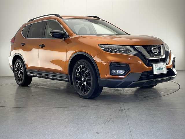 日産 エクストレイル 20X エクストリーマーX 宮崎県 2017(平29)年 3万km プレミアムコロナオレンジ 禁煙車/パートタイム4WD/エマージェンシーブレーキ/純正9型ナビTV/（MM517D-L/CD/DVD/MSV/Bluetooth/フルセグTV)/純正LEDオートライト/純正フォグ/純正18インチアルミ/純正LEDデイライト/純正フロアマット/プロパイロット/アラウンドビューモニター/デジタルインナーミラー/クリアランスソナー/ヒーテッドドアミラー/撥水カプロンシート/全席シートヒーター/パワーバックドア/ルーフレール/デュアルオートエアコン/ETC/インテリジェントキー/プッシュエンジンスタート