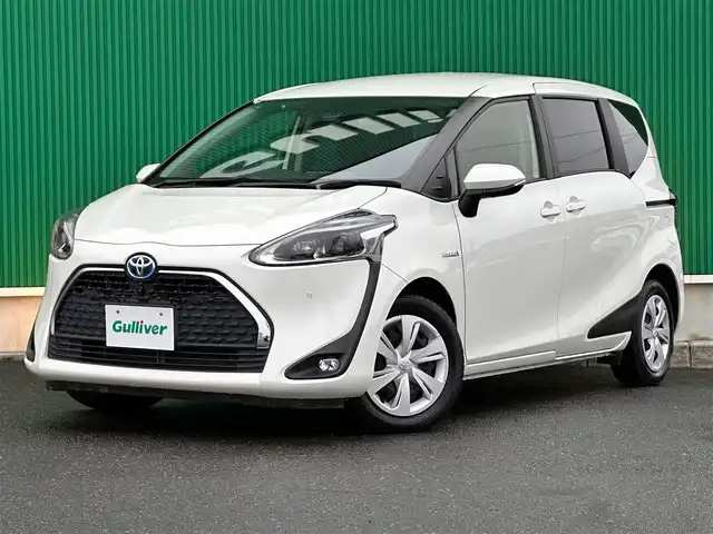 トヨタ シエンタ ハイブリッド ファンベースG セーフティED 宮城県 2020(令2)年 4.2万km ホワイトパールクリスタルシャイン LEDランプパッケージ/・オートレベリング機能付LEDヘッドランプ/・オートライト/・LEDフロントフォグランプ/・レッド加飾付クリアレンズLEDリアコンビネーションランプ/＝＝＝/セーフティセンス/・プリクラッシュセーフティ/・レーンディパーチャーアラート/・オートマチックハイビーム/・先行車発進告知機能/インテリジェントクリアランスソナー/パノラミックビューモニター/純正9インチナビ（NSZT-Y68T）/・CD/DVD/・Bluetooth/・フルセグTV/・SD音楽録音機能/ビルトインETC2.0/ドライブレコーダー/両側パワースライドドア/革巻きステアリング/クルーズコントロール/ステアリングスイッチ/ステアリングヒーター/シートヒーター/電動格納ミラー/純正フロアマット/Wエアバッグ