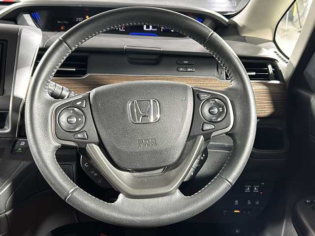ホンダ フリード クロスター ホンダセンシング 沖縄県 2020(令2)年 2.8万km シルバーミストグリーンM 県外仕入/禁煙車　/両側電動パワースライドドア　/ハーフレーザーシート　/レーダークルーズコントロール　/社外ナビ（CN-RE06D）TV/BT/ホンダセンシング　/バックカメラ　/レーンキープアシスト　/衝突軽減ブレーキ　/ステアリングリモコン