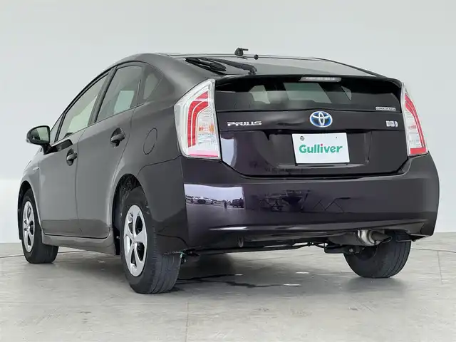 トヨタ プリウス G 愛知県 2012(平24)年 5.2万km ボルドーマイカメタリック 純正SDナビ　/ワンセグTV　/Bluetooth　/バックカメラ　/クルーズコントロール　/スマートキー　/自動防眩ミラー　/ステアリングリモコン　/ハーフレザーシート　/パワーシート　/ビルトインETC /フォグランプ　/AM/FM　/スペアキー