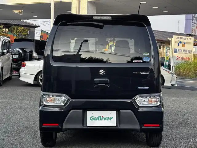 スズキ ワゴンＲ スティングレー HYBRID X 熊本県 2017(平29)年 8.3万km ブルーイッシュブラックパール3 純正ナビ/【フルセグ/CD/DVD/Bluetooth/AUX】/全方位モニター/デュアルカメラブレーキサポート/車線逸脱警報/ヘッドアップディスプレイ/革巻きステアリング/ステアリングリモコン/シートヒーター/オートLEDヘッドライト/フォグランプ/純正14インチアルミホイール/ビルトインETC/アイドリングストップ/純正ドアバイザー