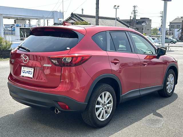 マツダ ＣＸ－５ XD Lパッケージ 福島県 2015(平27)年 5.8万km ソウルレッドプレミアムメタリック （株）IDOMが運営する【じしゃロンいわき店】の/自社ローン専用車両になります。/こちらは現金またはオートローンご利用時の価格です。/自社ローンご希望の方は別途その旨お申し付けください//メモリナビ/ワンセグテレビ/バックカメラ/クルーズコントロール/プッシュスタート/HID/DVD BT CD/コーナーセンサー/オートライト