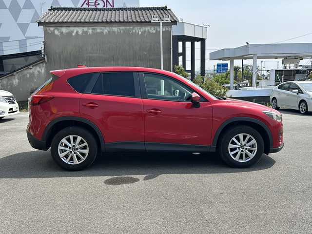 マツダ ＣＸ－５ XD Lパッケージ 福島県 2015(平27)年 5.8万km ソウルレッドプレミアムメタリック （株）IDOMが運営する【じしゃロンいわき店】の/自社ローン専用車両になります。/こちらは現金またはオートローンご利用時の価格です。/自社ローンご希望の方は別途その旨お申し付けください//メモリナビ/ワンセグテレビ/バックカメラ/クルーズコントロール/プッシュスタート/HID/DVD BT CD/コーナーセンサー/オートライト