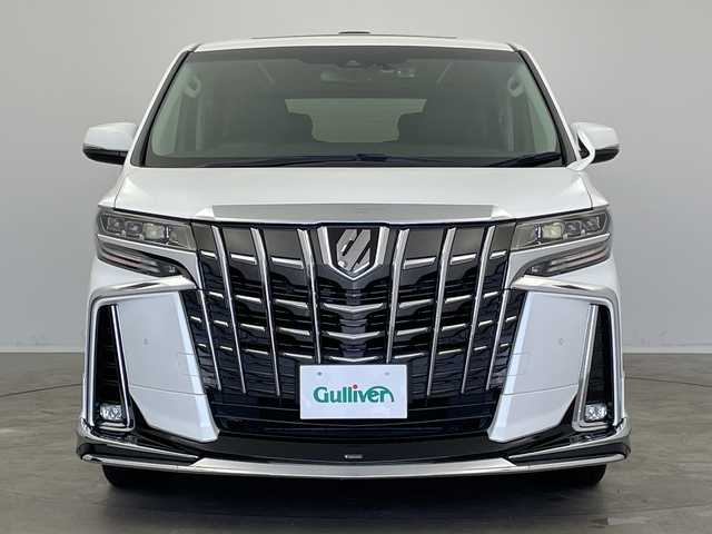 トヨタ アルファード S Cパッケージ 新潟県 2020(令2)年 1.7万km ホワイトパールクリスタルシャイン ディスプレイオーディオ/CD/DVD/Bluetooth/AppleCarPlay/AndroidAuto/フルセグ/USB/バックモニター/トヨタセーフティセンス/衝突被害軽減システム/レーンキープアシスト/レーダークルーズコントロ―ル/フリップダウンモニター/純正ビルトインETC/フロントドライブレコーダー/モデリスタエアロ/サンルーフ/3列シート/オットマン/電動リアゲート/レザーシート/全席パワーシート/前席シートヒーター/前席エアシート/両側パワースライドドア/純正フロアマット/純正LEDヘッドライト/オートライト/オートマチックハイビーム/純正18インチAW夏タイヤ/ABS/横滑り防止機能/前後コーナーセンサー/盗難防止装置/ステアリングヒーター/保証書/取扱説明書/スペアキー
