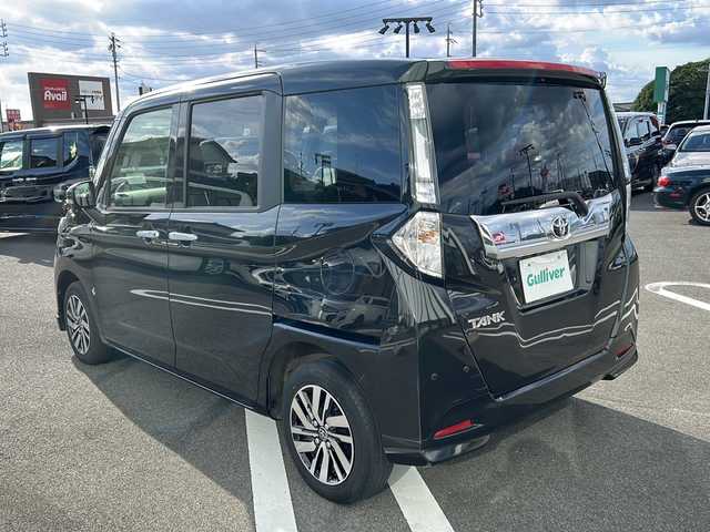 トヨタ タンク カスタムG 愛知県 2020(令2)年 2.1万km ブラックマイカメタリック 登録時走行距離20292km/純正ＳＤナビ　/シートヒーター　/バックカメラ　/両側パワースライドドア　/プッシュスタート　/スマートキー　/スペアキー/ＬＥＤヘッドライト　/オートハイビーム　/オートライト/前後コーナーセンサー　/横滑り防止装置　/衝突軽減システム/純正14インチアルミホイール/電動格納ミラー