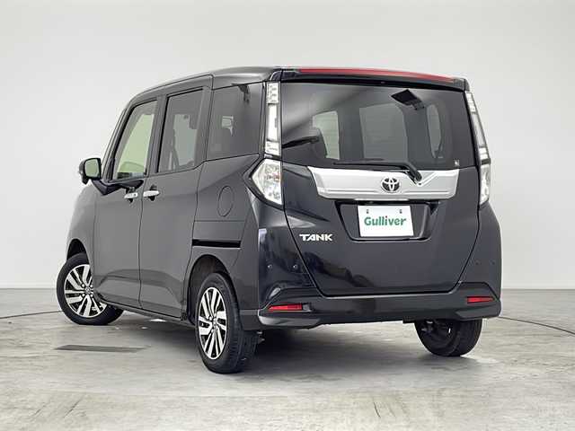 トヨタ タンク カスタムG 愛知県 2020(令2)年 2.1万km ブラックマイカメタリック 登録時走行距離20292km/純正ＳＤナビ　/シートヒーター　/バックカメラ　/両側パワースライドドア　/プッシュスタート　/スマートキー　/スペアキー/ＬＥＤヘッドライト　/オートハイビーム　/オートライト/前後コーナーセンサー　/横滑り防止装置　/衝突軽減システム/純正14インチアルミホイール/電動格納ミラー