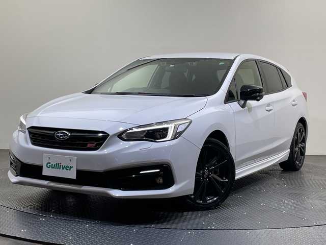スバル インプレッサ スポーツ STI スポーツ 愛媛県 2022(令4)年 6万km セラミックホワイト 純正ナビ/フルセグテレビ/Bluetooth/USB/4WD/バックカメラ/衝突被害軽減ブレーキ/レーンキープアシスト/コーナーセンサー/ブラインドスポットモニター/オートライト/LEDヘッドライト/ヘッドライトウォッシャー/シートヒーター/パワーシート/ETC/レーダークルーズコントロール/スペアキー/スマートキー