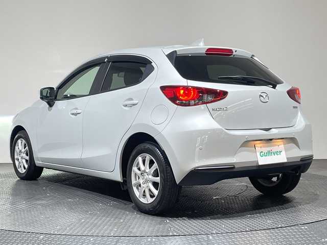 マツダ マツダ２ 15S スマートエディション 愛媛県 2020(令2)年 2.4万km セラミックM 純正ナビ/Bluetooth/フルセグ/USB/全周囲カメラ/衝突被害軽減ブレーキ/レーンキープアシスト/前後コーナーセンサー/LEDヘッドライト/オートマチックハイビーム/オートライト/ブラインドスポットモニター/社外15インチアルミ/ETC/プッシュスタート/アイドリングストップ/ドアバイザー/電動格納ミラー/スペアキー/保証書/取扱説明書