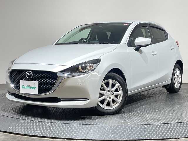 マツダ マツダ２ 15S スマートエディション 愛媛県 2020(令2)年 2.4万km セラミックM 純正ナビ/Bluetooth/フルセグ/USB/全周囲カメラ/衝突被害軽減ブレーキ/レーンキープアシスト/前後コーナーセンサー/LEDヘッドライト/オートマチックハイビーム/オートライト/ブラインドスポットモニター/社外15インチアルミ/ETC/プッシュスタート/アイドリングストップ/ドアバイザー/電動格納ミラー/スペアキー/保証書/取扱説明書