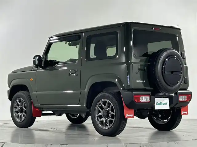スズキ ジムニー XC 佐賀県 2023(令5)年 0.6万km ジャングルグリーン 純正8インチディーラーオプションナビ/バックカメラ/フルセグテレビTVキット付き/CD/DVD/SD/BT/USB/FM.AM/ナビ連動前後ドライブレコーダー/ETC/パートタイム4WD/ダウンヒルアシストコントロール/スズキレーダーブレーキサポートシステム/レーンキープアシスト/クルーズコントロール/オートハイビーム/オートライト/プッシュスタート/保証書/取扱説明書