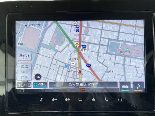 スズキ ソリオ バンディット HV MV 静岡県 2021(令3)年 2万km グリッターバイオレットパール 【純正ナビ】/・フルセグTV/・FM/・AM/・Bluetooth/・USB/・DISC/・スマートフォン連携/【主要装備】/・全方位カメラ　/・レーダークルーズコントロール　/・運転席+助手席シートヒーター　/・前方ドライブレコーダー　/・ＥＴＣ　/・レーンキープ　/・コーナーセンサー　/・両側パワースライドドア　/・アイドリングストップ　/・スマートキー　/・ＬＥＤヘッドライト/・デュアルカメラブレーキサポート/・オートライト/・プッシュスタート/・ヘッドアップディスプレイ
