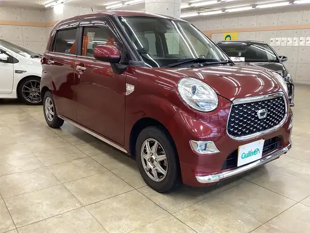 ダイハツ キャスト スタイル G SAⅢ 栃木県 2018(平30)年 5.6万km ファイアークォーツレッドM  カロッツェリアリナビ（AVIC-RZ200）/ バックカメラ/ ワンセグテレビ/ 衝突被害軽減ブレーキ/ オートハイビーム/ ナビ連動ドラレコ(カロッツェリア）/ プッシュスタート/ LEDヘッドライト/ LEDフォグライト/ 純正フロアマット/ ドアバイザー