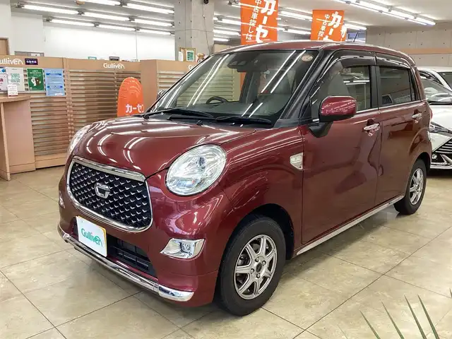 ダイハツ キャスト スタイル G SAⅢ 栃木県 2018(平30)年 5.6万km ファイアークォーツレッドM  カロッツェリアリナビ（AVIC-RZ200）/ バックカメラ/ ワンセグテレビ/ 衝突被害軽減ブレーキ/ オートハイビーム/ ナビ連動ドラレコ(カロッツェリア）/ プッシュスタート/ LEDヘッドライト/ LEDフォグライト/ 純正フロアマット/ ドアバイザー