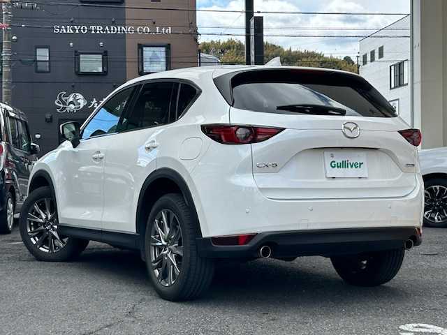 マツダ ＣＸ－５ 25T エクスクルーシブモード 静岡県 2021(令3)年 3.2万km スノーフレイクホワイトパールマイカ ワンオーナー/純正ナビ/フルセグTV/BT/USB/全方位カメラ/BOSEサウンドシステム/黒革シート/前席シートヒーター /前席パワーシート/運転席シートメモリー/パワーバックドア/ステアリングヒーター/衝突軽減ブレーキ/レーンキープアシスト/レーダークルーズコントロール/クリアランスソナー/前後ドライブレコーダー/パドルシフト/LEDヘッドライト/LEDフォグライト/スマートキー×2/保証書/取扱説明書/ナビ取扱説明書/R6点検記録簿有