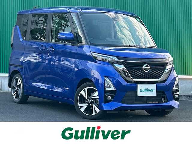日産 ルークス HWS Gターボ プロパイロットED 宮城県 2020(令2)年 3.9万km アトランティックブルー 快適パックA/・プラズマクラスター付リアシーリングファン/・撥水加工シート/・パーソナルテーブル（後席）/・USBソケット（助手席シートバック）/・ロールサンシェード（リアドア）/＝＝＝/プロパイロット/インテリジェントエマージェンシーブレーキ/踏み間違い衝突防止アシスト/インテリジェントLI（車線逸脱防止支援システム）/LDW（車線逸脱警報）/インテリジェントFCW（前方衝突予測警報）/インテリジェントDA（ふらつき警報）/標識検知機能/インテリジェントアラウンドビューモニター/コーナーセンサー/ハンズフリーパワースライドドア（両側）/革巻きステアリング/ステアリングスイッチ/電動パーキングブレーキ/オートブレーキホールド/アダプティブLEDヘッドライト/フォグランプ/オートライト/スマートキー＆プッシュスタート/電動格納ミラー/純正15インチAW/純正フロアマット/W/サイド/カーテン/ニーエアバッグ