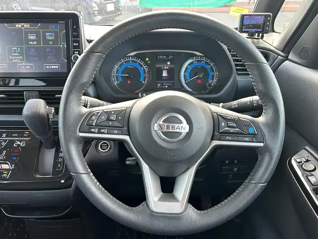 日産 ルークス HWS Gターボ プロパイロットED 宮城県 2020(令2)年 3.9万km アトランティックブルー 快適パックA/・プラズマクラスター付リアシーリングファン/・撥水加工シート/・パーソナルテーブル（後席）/・USBソケット（助手席シートバック）/・ロールサンシェード（リアドア）/＝＝＝/プロパイロット/インテリジェントエマージェンシーブレーキ/踏み間違い衝突防止アシスト/インテリジェントLI（車線逸脱防止支援システム）/LDW（車線逸脱警報）/インテリジェントFCW（前方衝突予測警報）/インテリジェントDA（ふらつき警報）/標識検知機能/インテリジェントアラウンドビューモニター/コーナーセンサー/ハンズフリーパワースライドドア（両側）/革巻きステアリング/ステアリングスイッチ/電動パーキングブレーキ/オートブレーキホールド/アダプティブLEDヘッドライト/フォグランプ/オートライト/スマートキー＆プッシュスタート/電動格納ミラー/純正15インチAW/純正フロアマット/W/サイド/カーテン/ニーエアバッグ