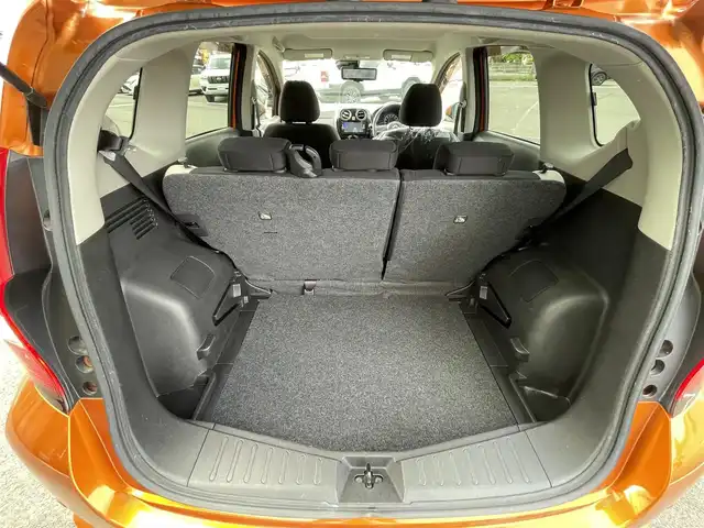 日産 ノート e－パワー X 愛媛県 2016(平28)年 3.9万km プレミアムコロナオレンジ 純正7型ナビ(フルセグTV/BT)/全周囲カメラ/インテリジェントルームミラー/ドライブレコーダー/クリアランスソナー/衝突被害軽減装置/車線逸脱防止装置/ステアリングリモコン/純正ドアバイザー/純正フロアマット/LEDヘッドライト/シガーソケット/スペアキー1本/現状サマー(鉄)(185/70/R14)/BRIDGESTONE EcoPia/禁煙車