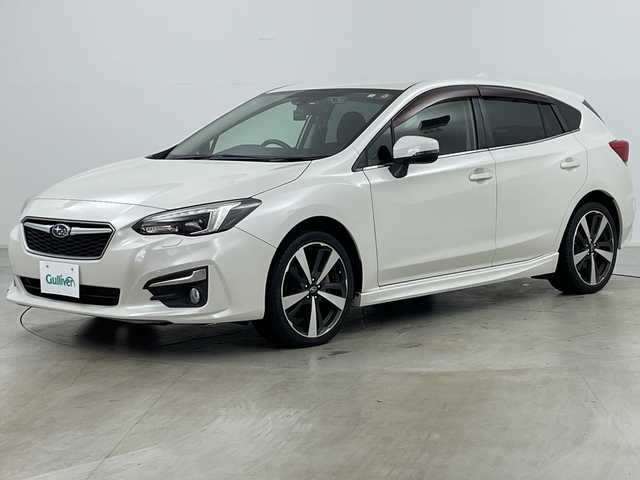 スバル インプレッサ スポーツ 2．0i－S アイサイト 道央・札幌 2017(平29)年 6万km クリスタルホワイトP 純正ナビ＆ＴＶ＆ＢＴ＆ＳＤ＆ＳＤ/バックカメラ/前後ドライブレコーダー/ETC/アダプティブクルーズコントロール/ヒルスタートアシストコントロール/パドルシフト/アルミペダル/4WD/電子パーキングシステム/プッシュスタート/ステアリングリモコン/ウィンカーミラー/フロントフォグランプ/純正フロアマット/純正ドアバイザー/純正18インチアルミホイール